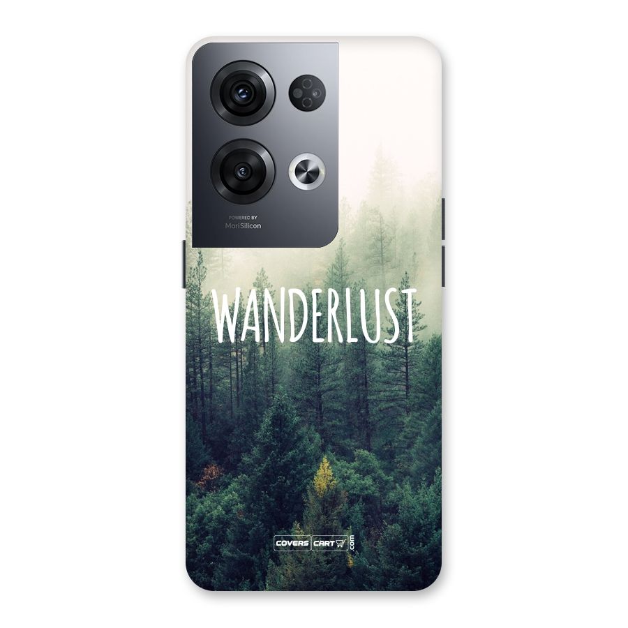 Wanderlust Back Case for Oppo Reno8 Pro 5G