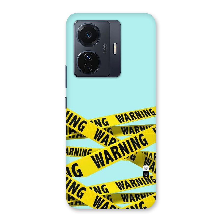Warning Design Back Case for Vivo T1 Pro
