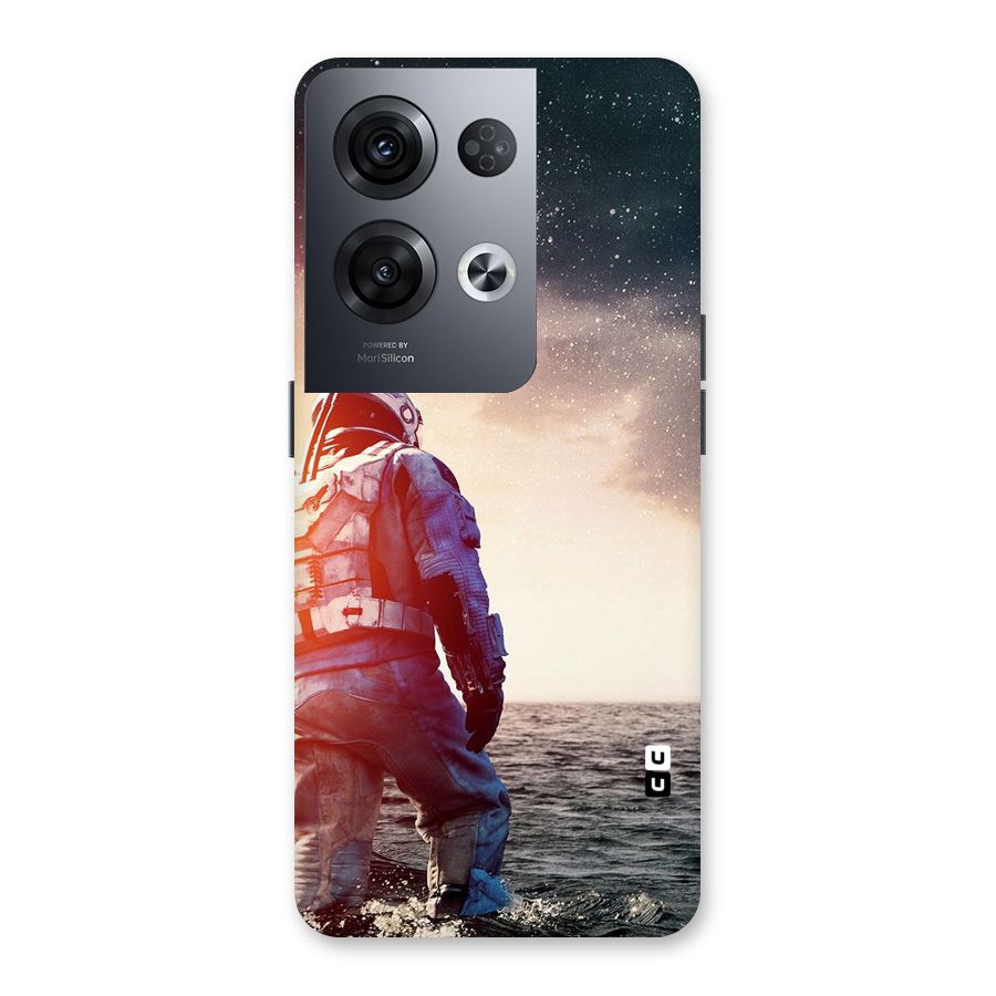 Water Astronaut Back Case for Oppo Reno8 Pro 5G