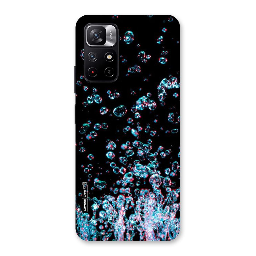 Water Droplets Back Case for Redmi Note 11T 5G