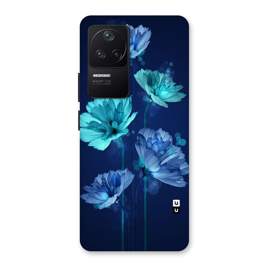 Water Flowers Back Case for Poco F4 5G