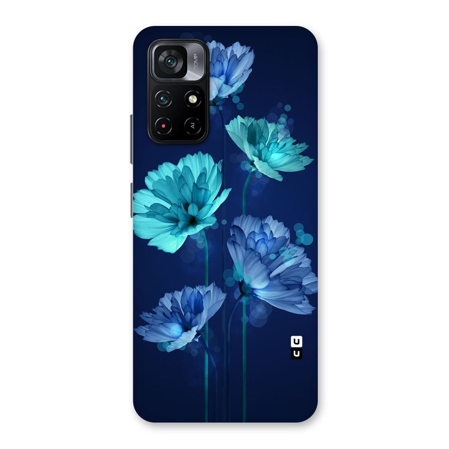 Water Flowers Back Case for Poco M4 Pro 5G