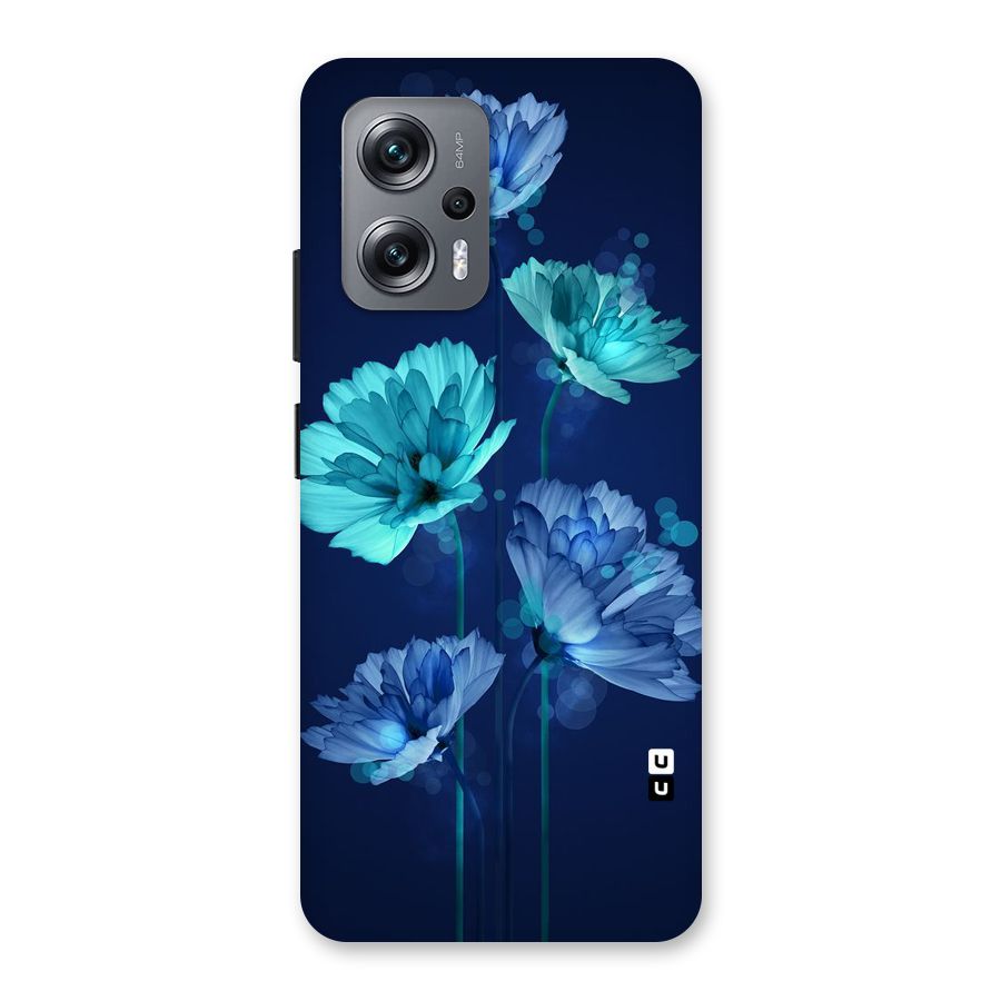 Water Flowers Back Case for Redmi K50i