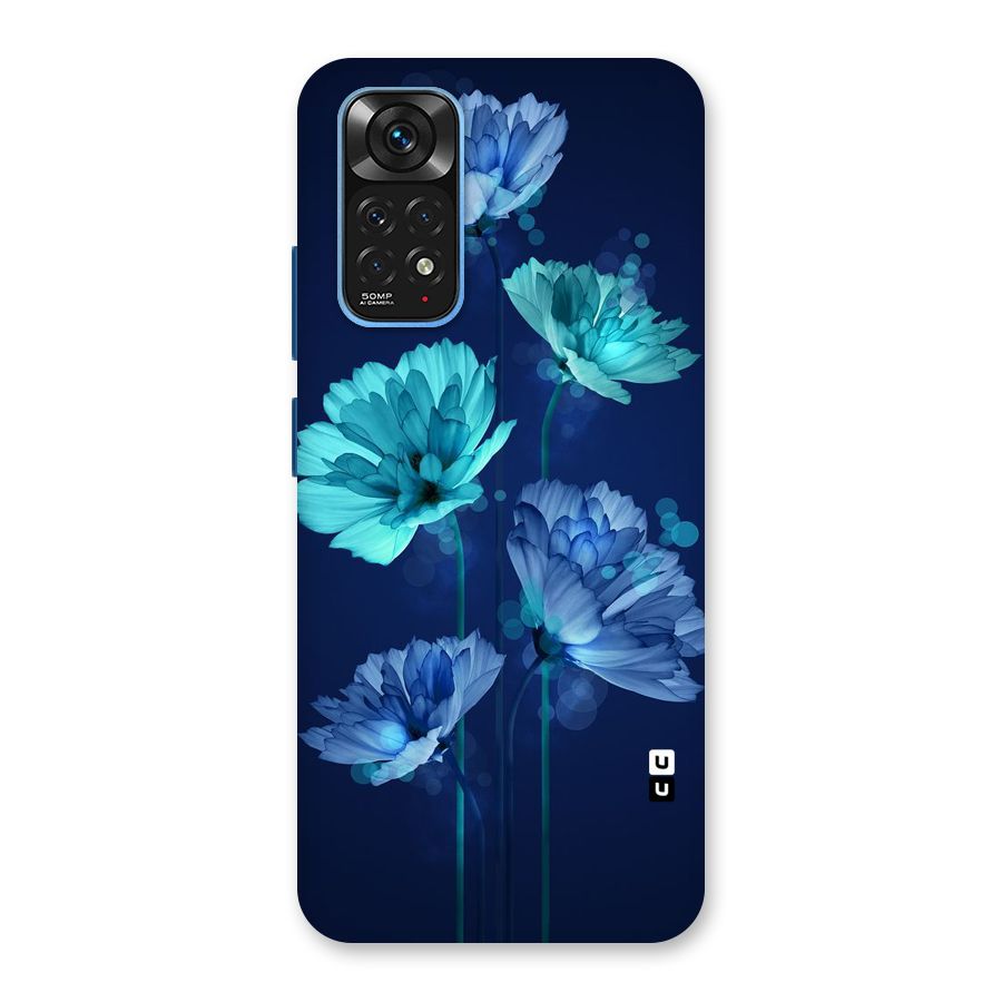 Water Flowers Back Case for Redmi Note 11S