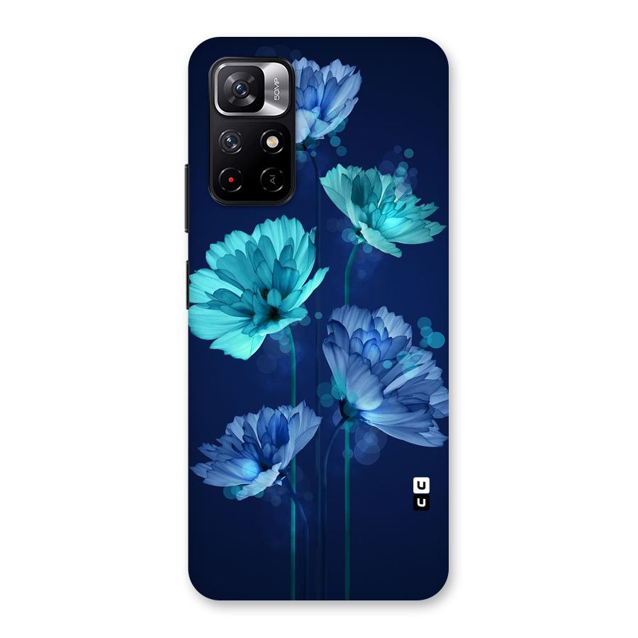 Water Flowers Back Case for Redmi Note 11T 5G