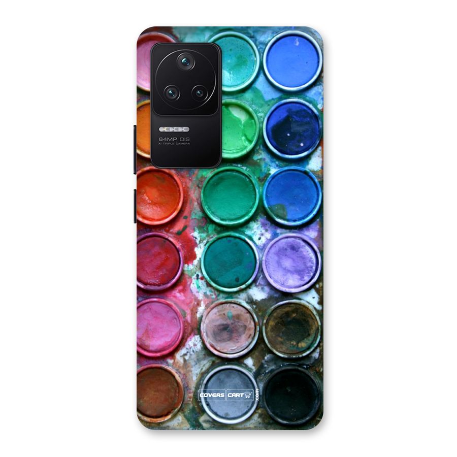 Water Paint Box Back Case for Poco F4 5G
