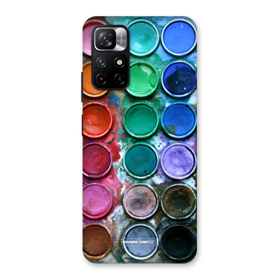 Water Paint Box Back Case for Redmi Note 11T 5G