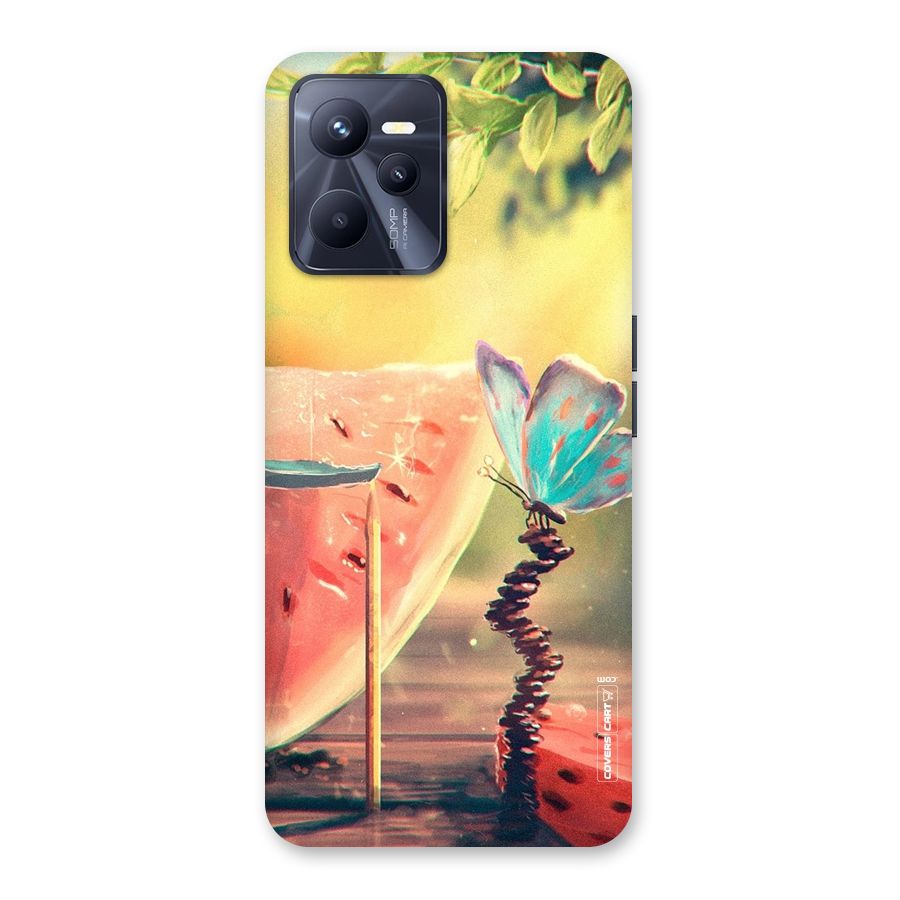 Watermelon Butterfly Back Case for Realme C35