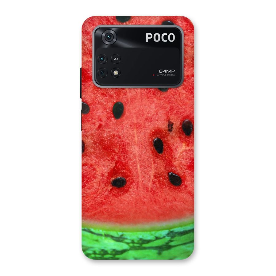 Watermelon Design Back Case for Poco M4 Pro 4G