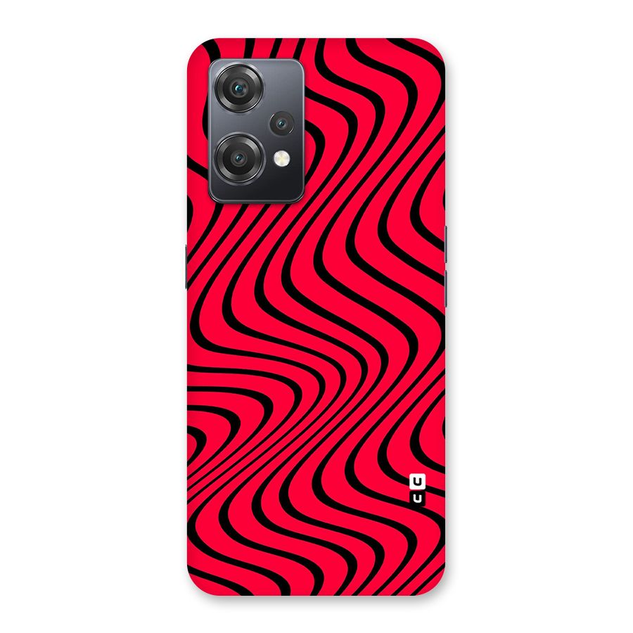 Waves Pattern Print Back Case for OnePlus Nord CE 2 Lite 5G