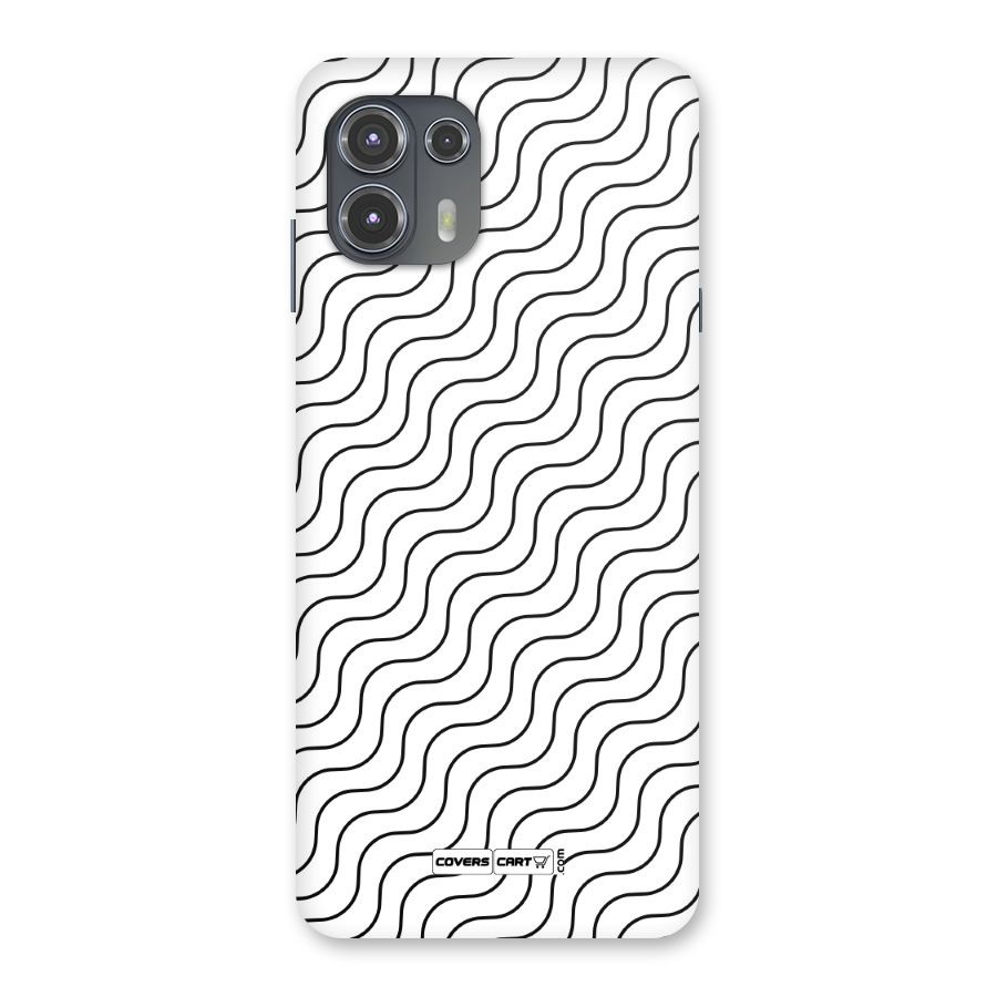 Wavy Pattern Back Case for Motorola Edge 20 Fusion