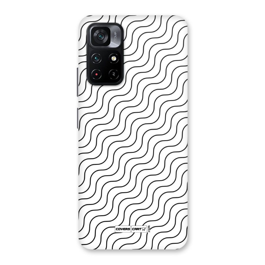 Wavy Pattern Back Case for Poco M4 Pro 5G