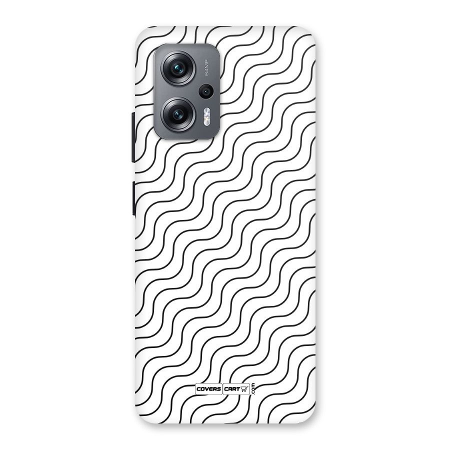 Wavy Pattern Back Case for Redmi K50i