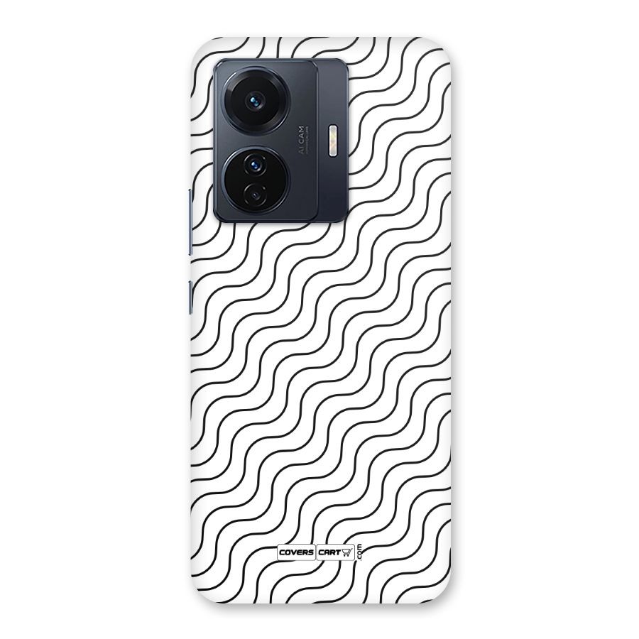 Wavy Pattern Back Case for Vivo T1 Pro
