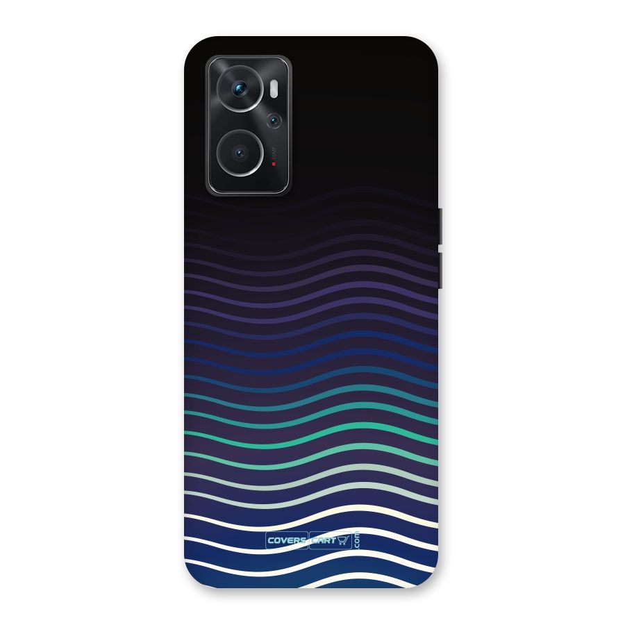 Wavy Stripes Back Case for Oppo K10 4G
