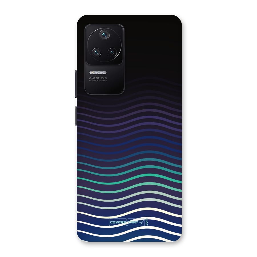 Wavy Stripes Back Case for Poco F4 5G