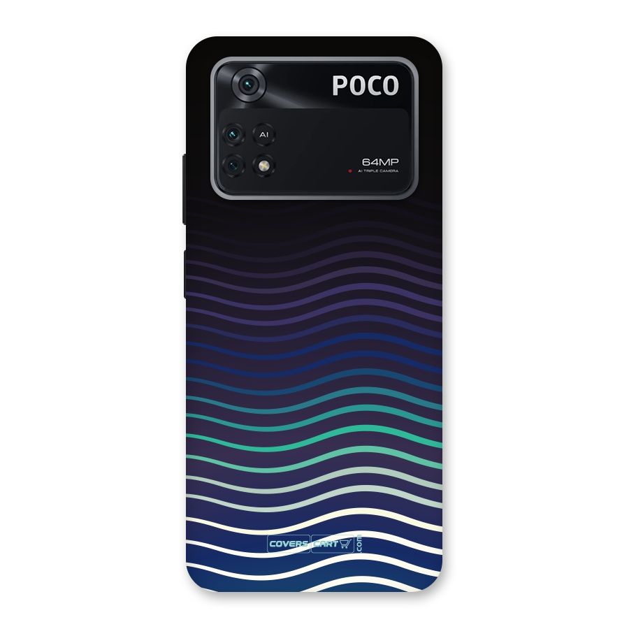 Wavy Stripes Back Case for Poco M4 Pro 4G