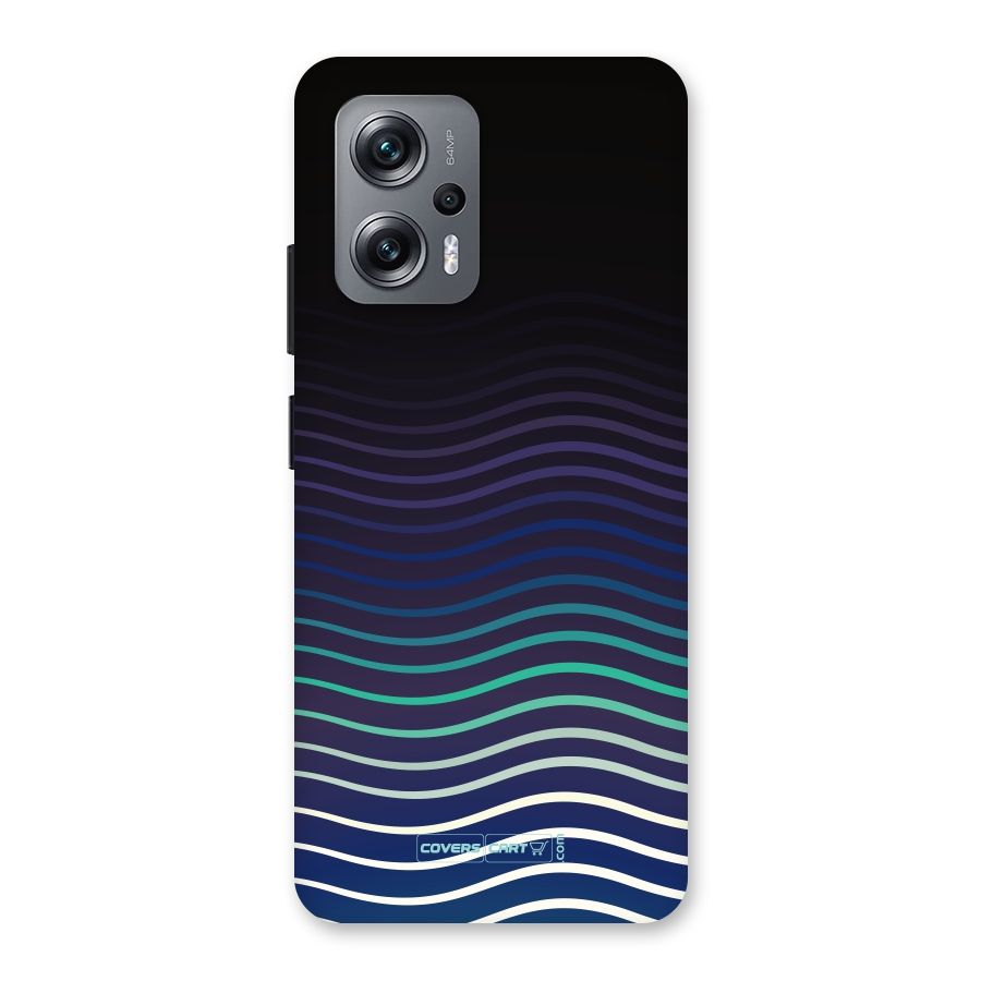 Wavy Stripes Back Case for Redmi K50i
