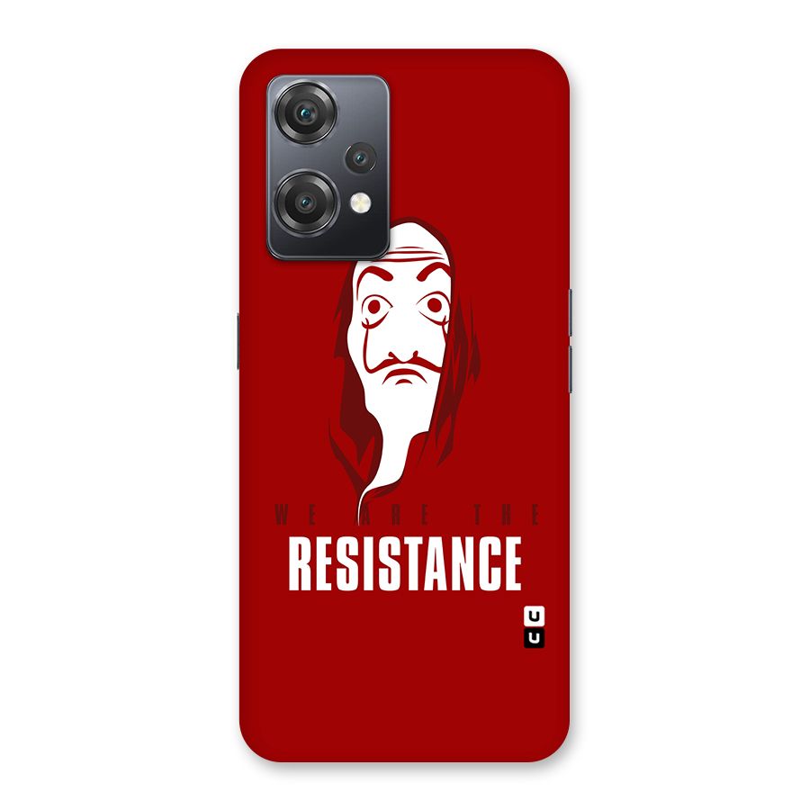 We Are Resistance Back Case for OnePlus Nord CE 2 Lite 5G