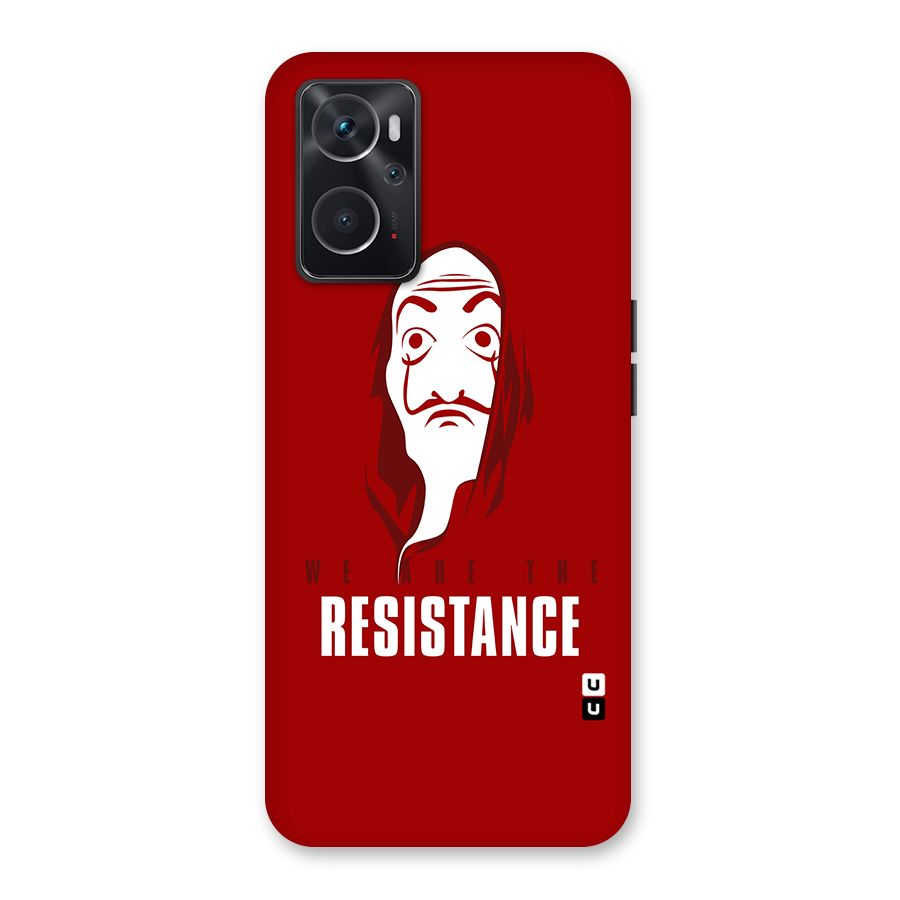 We Are Resistance Back Case for Oppo K10 4G