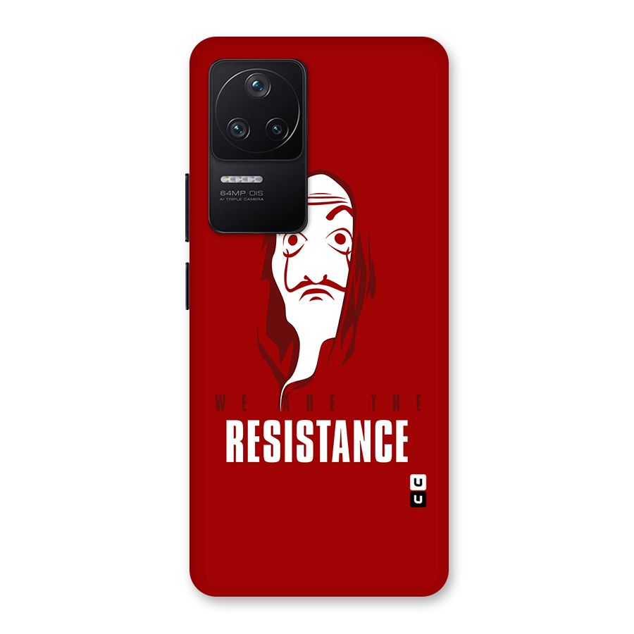 We Are Resistance Back Case for Poco F4 5G