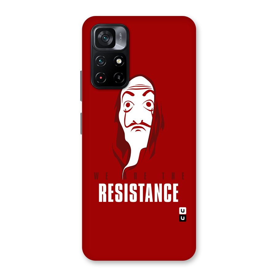We Are Resistance Back Case for Poco M4 Pro 5G