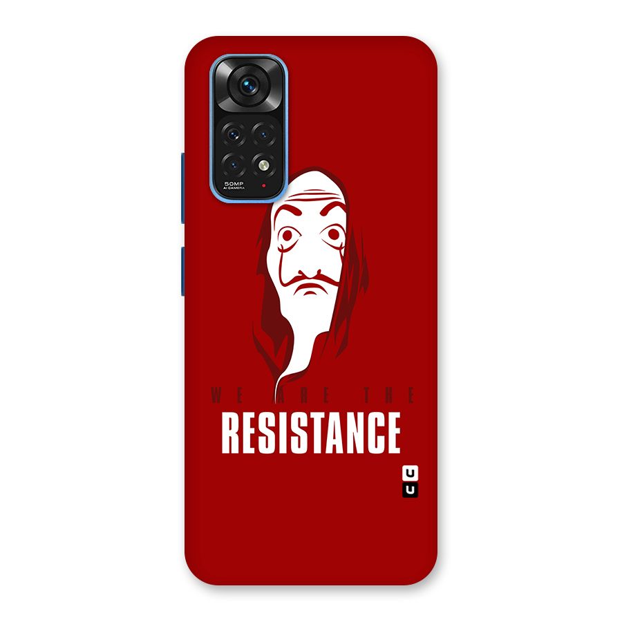 We Are Resistance Back Case for Redmi Note 11S