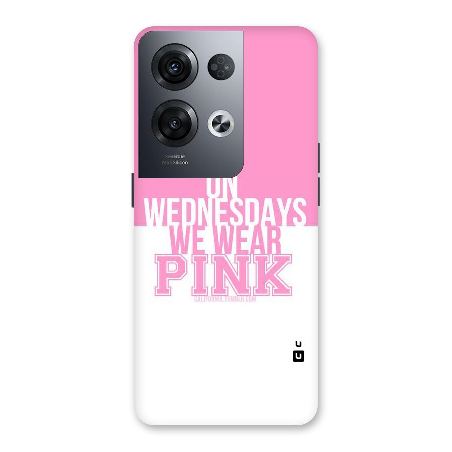 Wear Pink Back Case for Oppo Reno8 Pro 5G