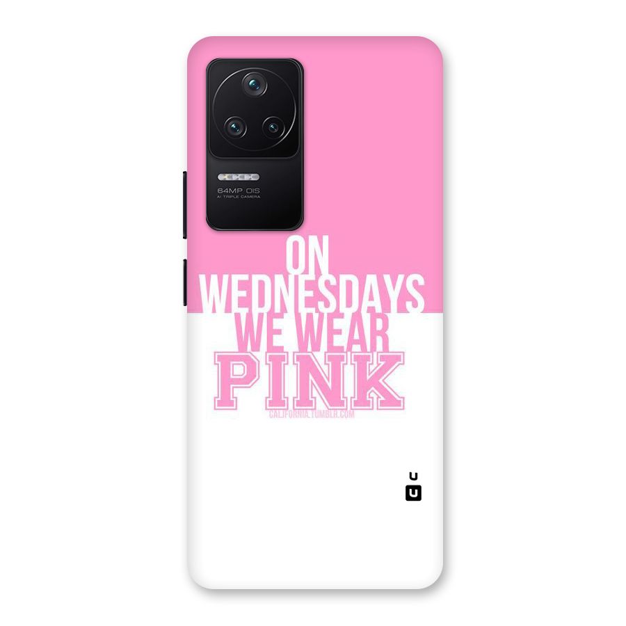 Wear Pink Back Case for Poco F4 5G