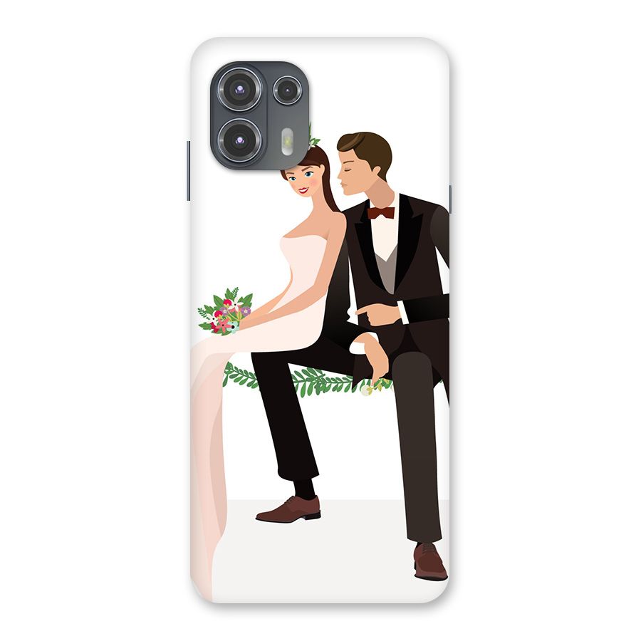 Wedding Couple Back Case for Motorola Edge 20 Fusion