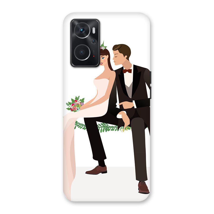 Wedding Couple Back Case for Oppo K10 4G