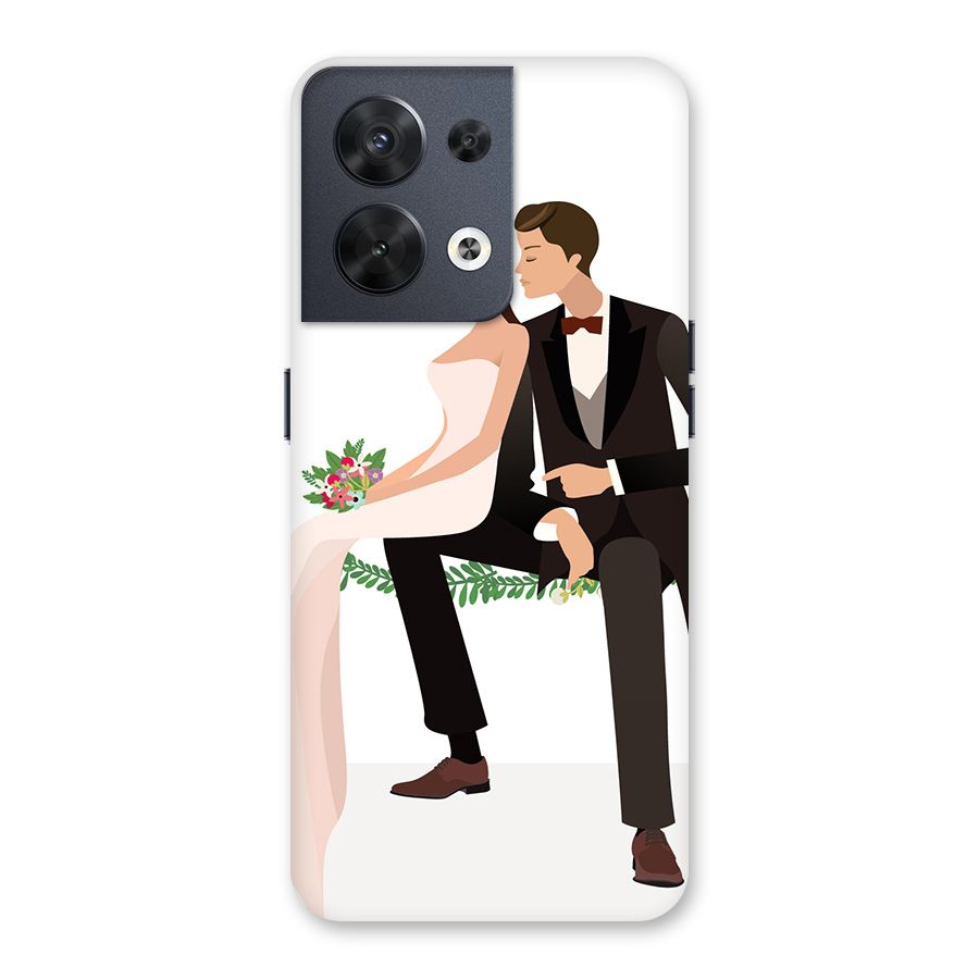 Wedding Couple Back Case for Oppo Reno8 5G