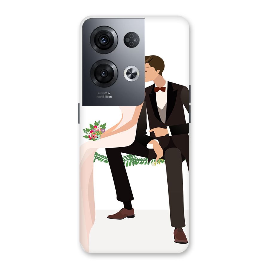 Wedding Couple Back Case for Oppo Reno8 Pro 5G
