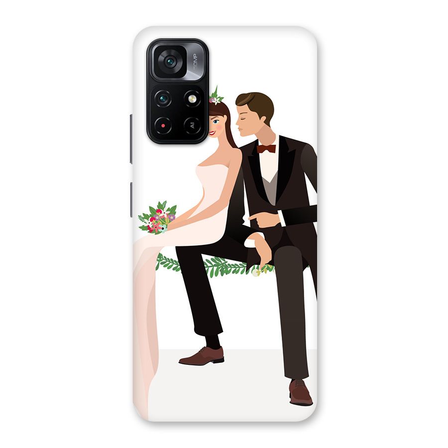 Wedding Couple Back Case for Poco M4 Pro 5G