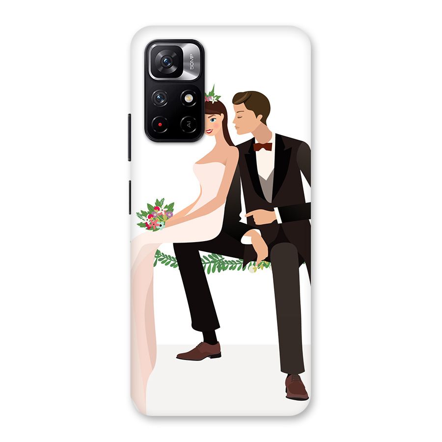 Wedding Couple Back Case for Redmi Note 11T 5G