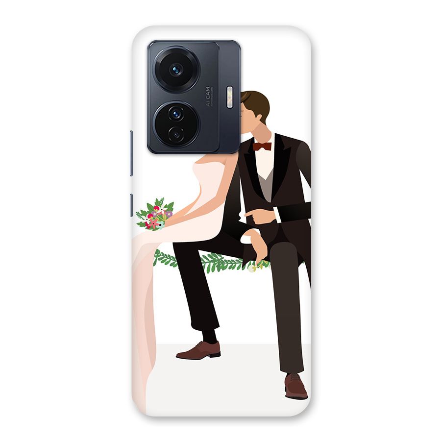 Wedding Couple Back Case for Vivo T1 Pro