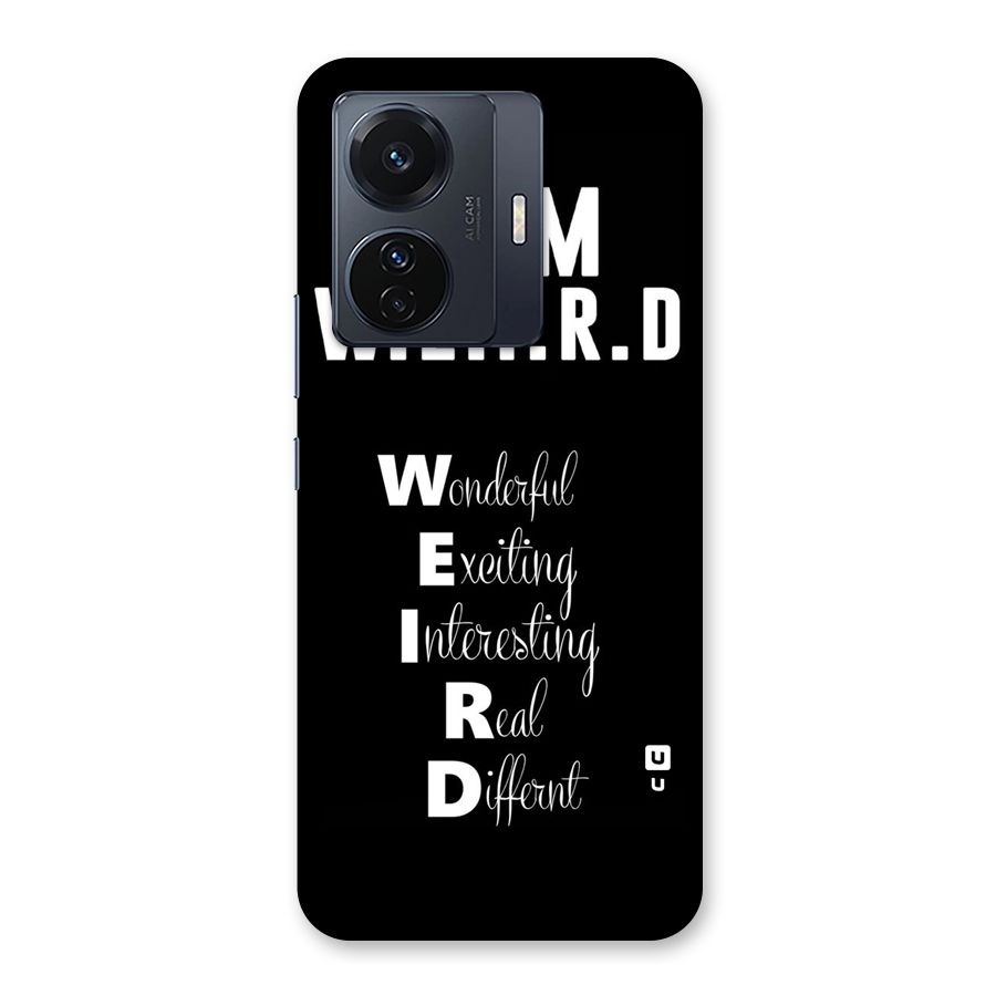 Weird Me Back Case for Vivo T1 Pro