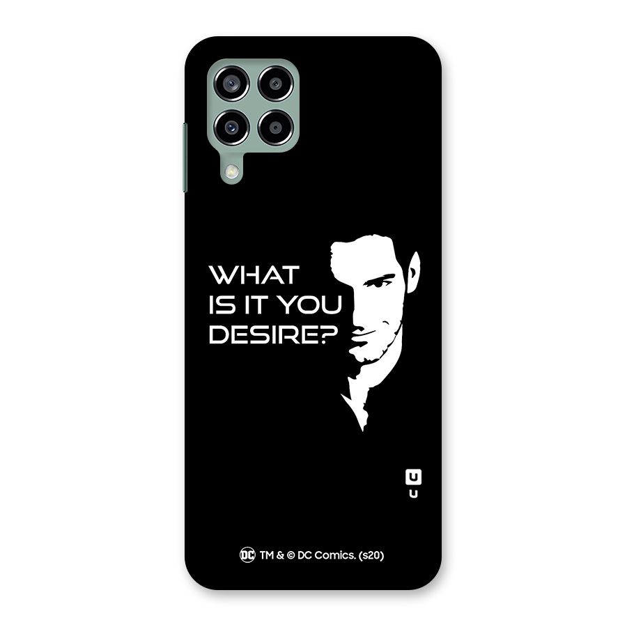What Do You Desire Back Case for Galaxy M33