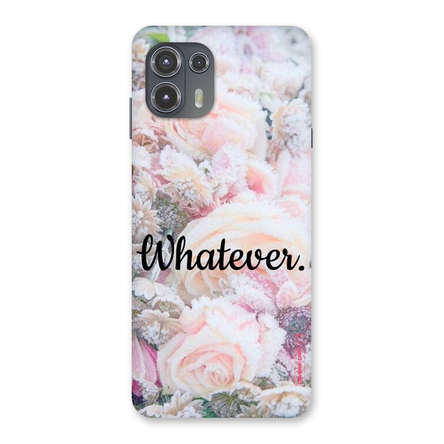 Whatever Back Case for Motorola Edge 20 Fusion