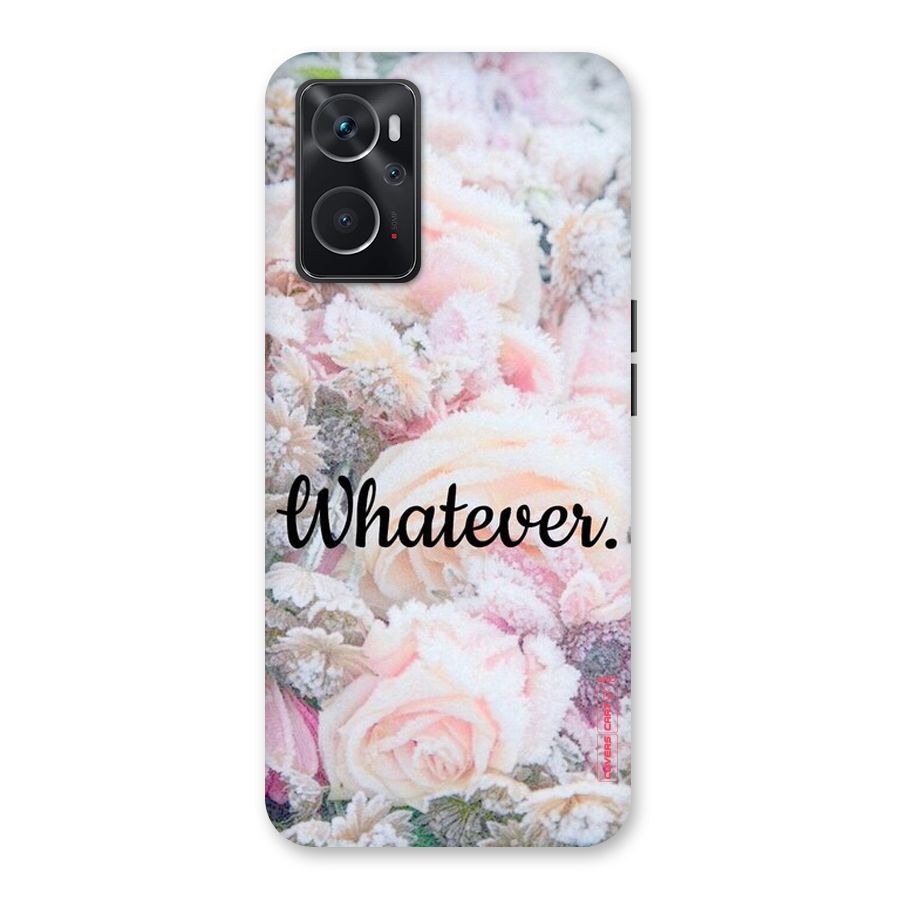 Whatever Back Case for Oppo K10 4G