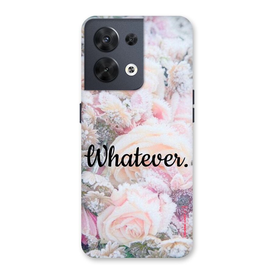 Whatever Back Case for Oppo Reno8 5G