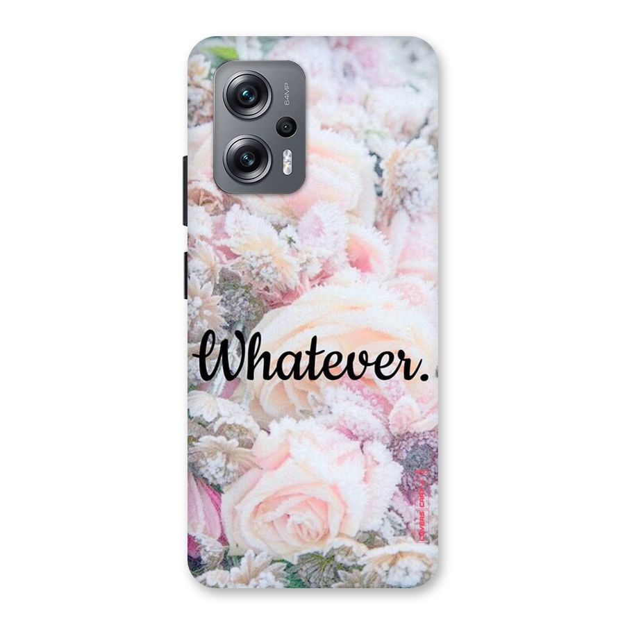 Whatever Back Case for Redmi K50i