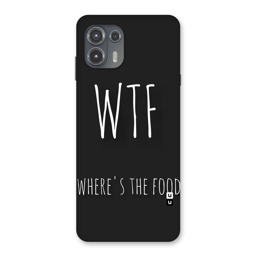 Where The Food Back Case for Motorola Edge 20 Fusion