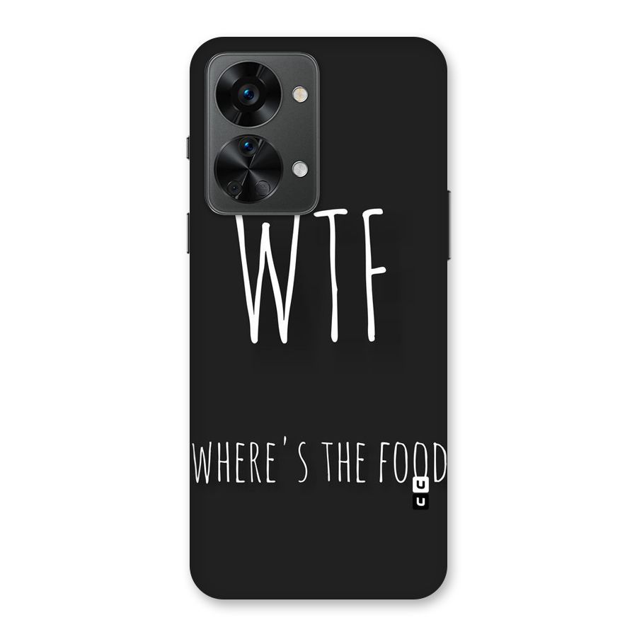 Where The Food Back Case for OnePlus Nord 2T