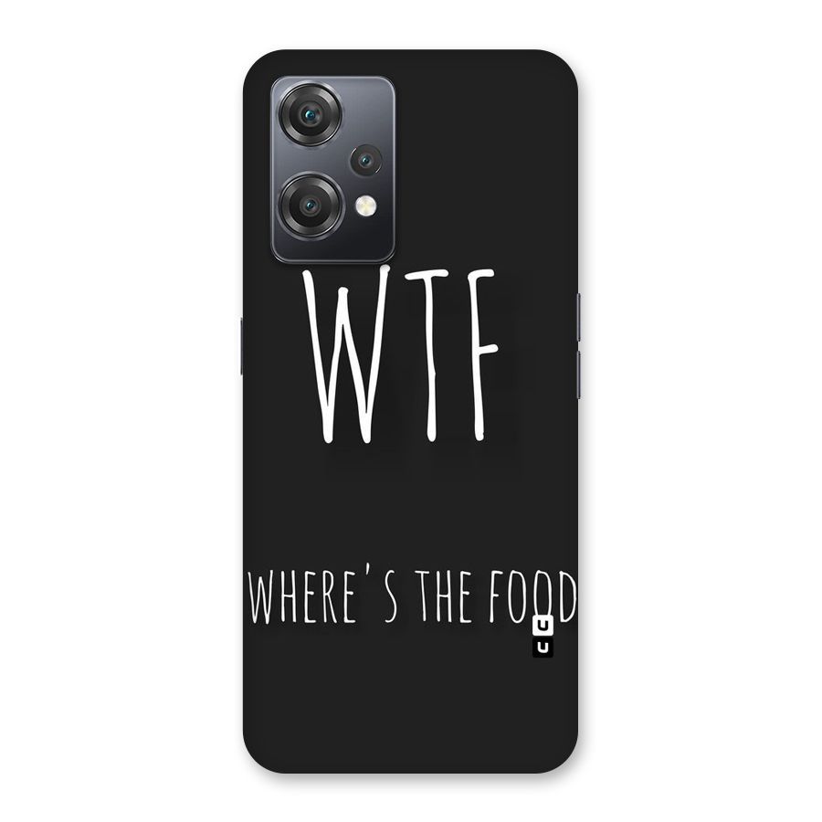 Where The Food Back Case for OnePlus Nord CE 2 Lite 5G