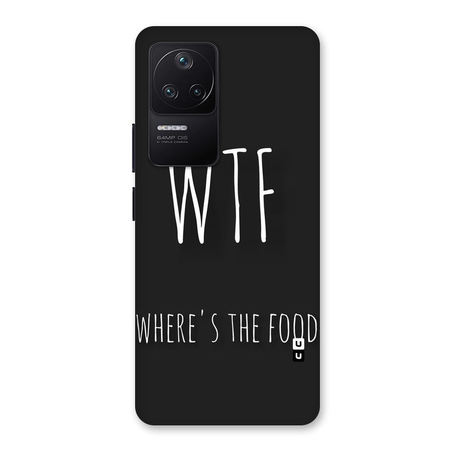 Where The Food Back Case for Poco F4 5G