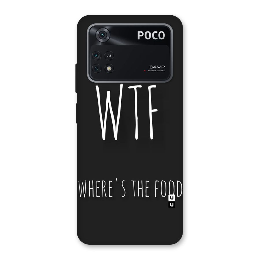 Where The Food Back Case for Poco M4 Pro 4G