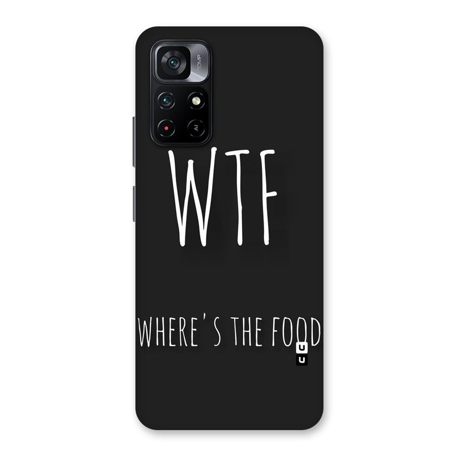 Where The Food Back Case for Poco M4 Pro 5G
