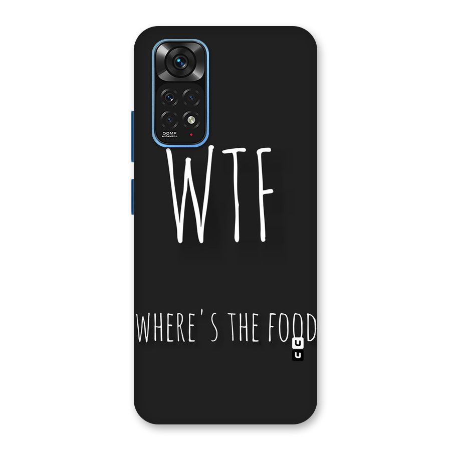 Where The Food Back Case for Redmi Note 11S