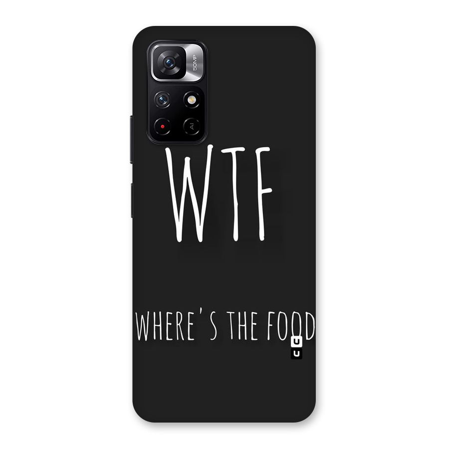 Where The Food Back Case for Redmi Note 11T 5G
